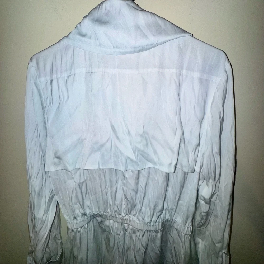 Vince Camuto Light Blue Zip-Up Anorak Jacket - Picture 8 of 9